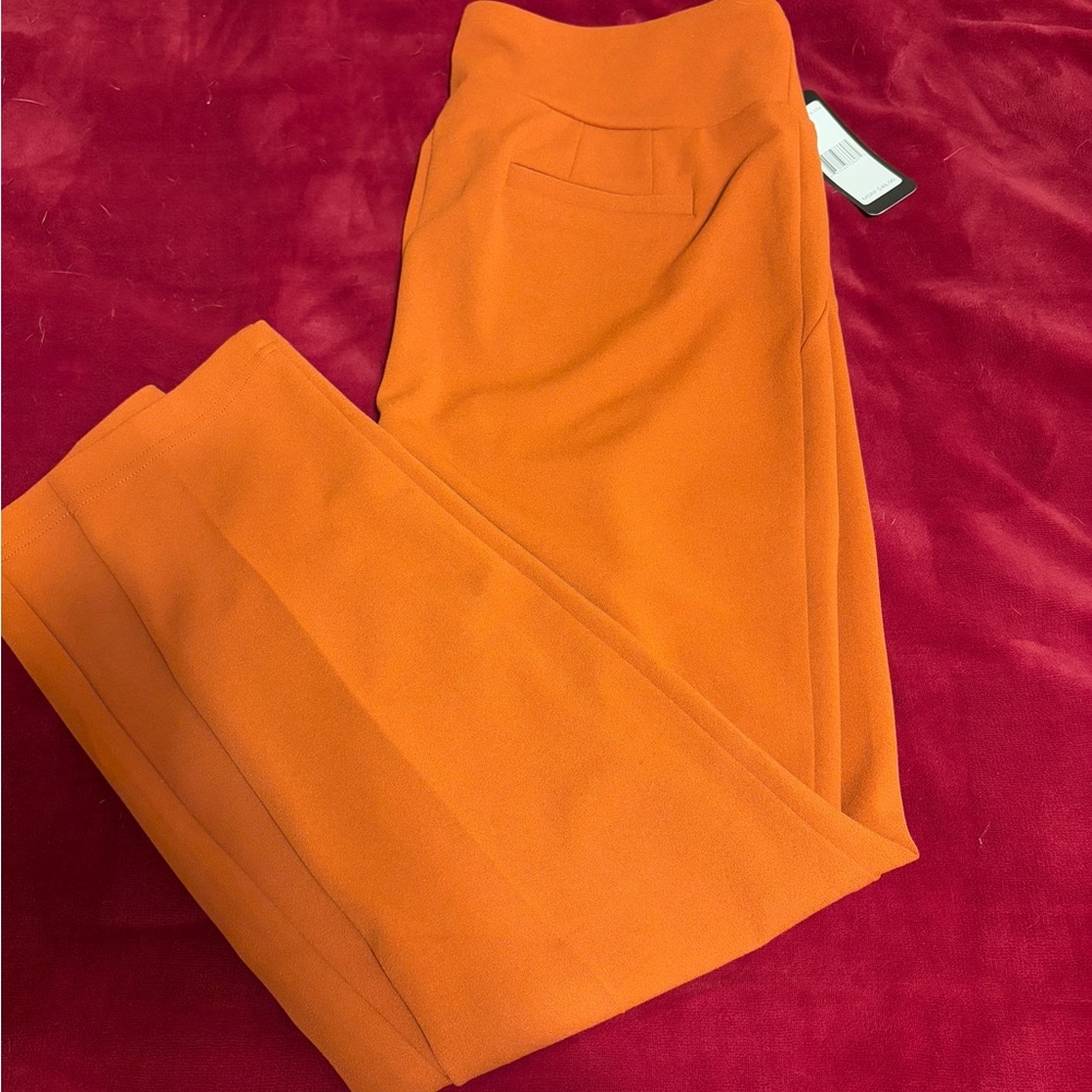 Soho Vibrant Orange Trousers